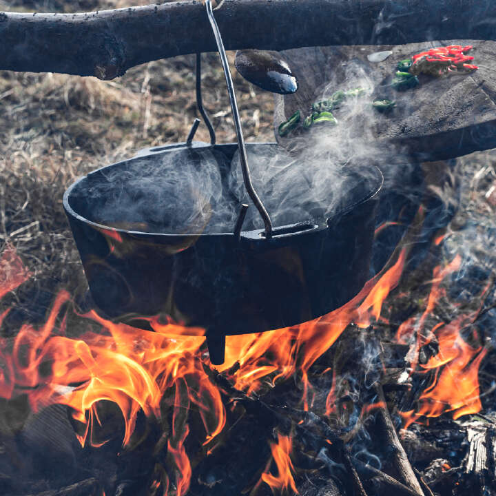 Petromax Feuertopf ft 6 mit Füßen 36,5 x 20 x 33 cm